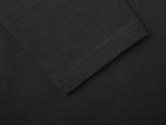 Classic Crew-neck T-shirt-Charcoal Gray