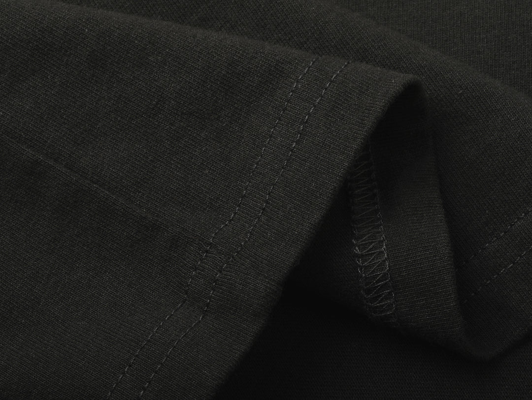 Classic Crew-neck T-shirt-Charcoal Gray