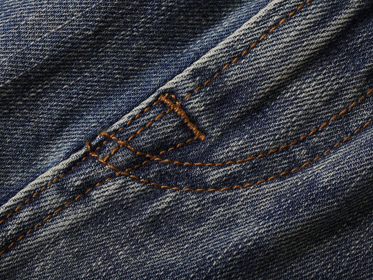 Western Logger Wide-Leg jeans-Washed Distressed