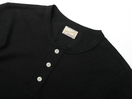Women's Classic Long-sleeve Henley shirt-White