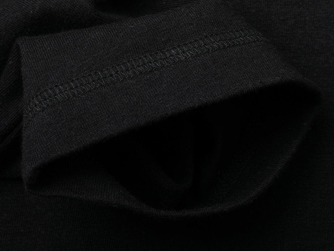 Women's Classic Crew-neck T-shirt-Black