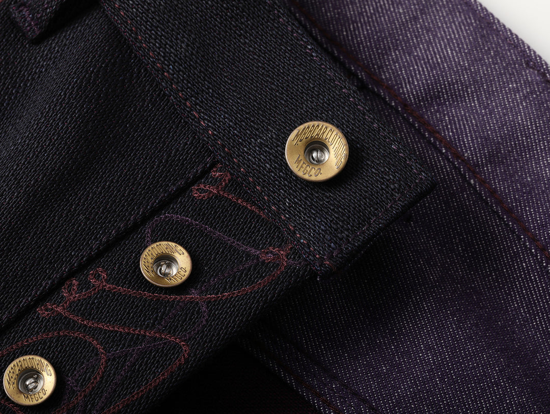 Year of the Horse Limited Straight-Fit jeans-Raw