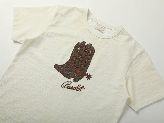 Western Series Vintage Western Boot Graphic T-shirt