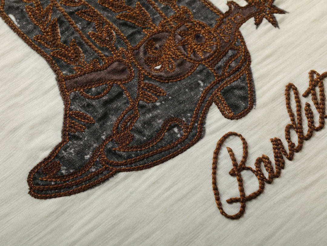 Western Series Vintage Western Boot Graphic T-shirt