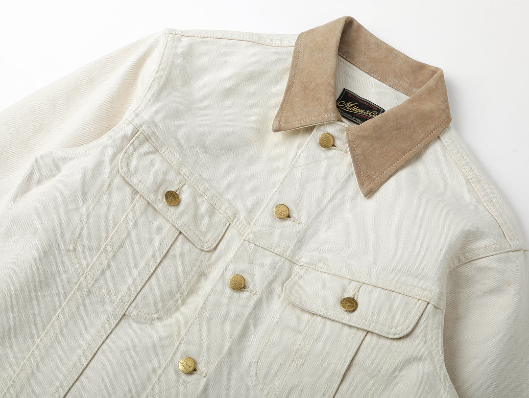 Western Series Daylight Knight 16oz Selvedge Undyed Canvas Jacket