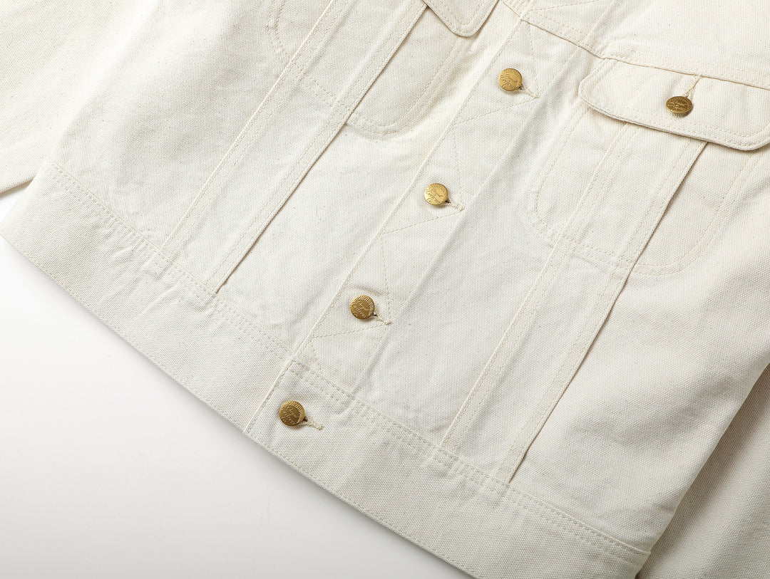 Western Series Daylight Knight 16oz Selvedge Undyed Canvas Jacket