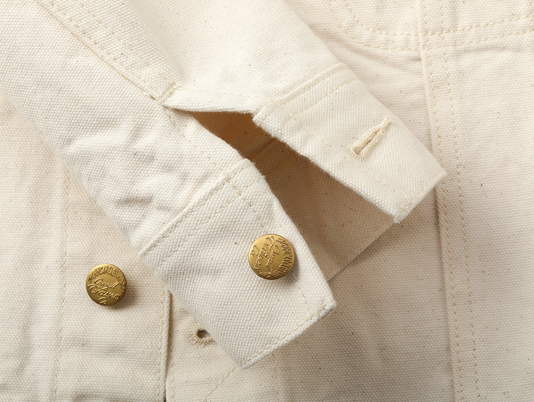 Western Series Daylight Knight 16oz Selvedge Undyed Canvas Jacket