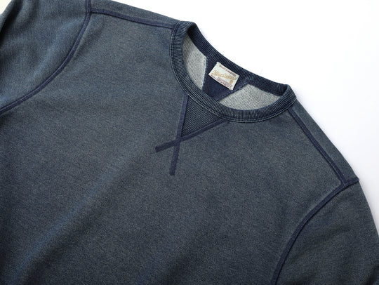 Sun-Faded Indigo Sweatshirt