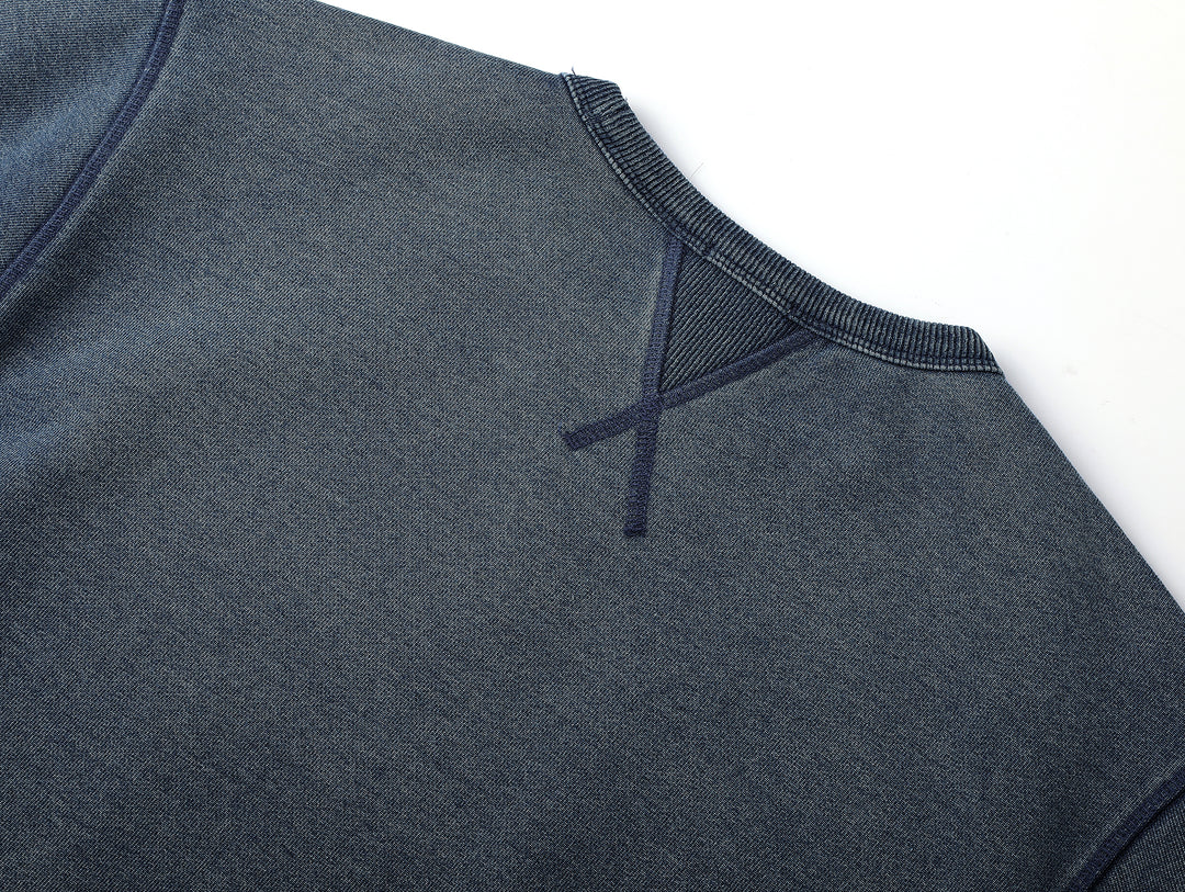 Sun-Faded Indigo Sweatshirt
