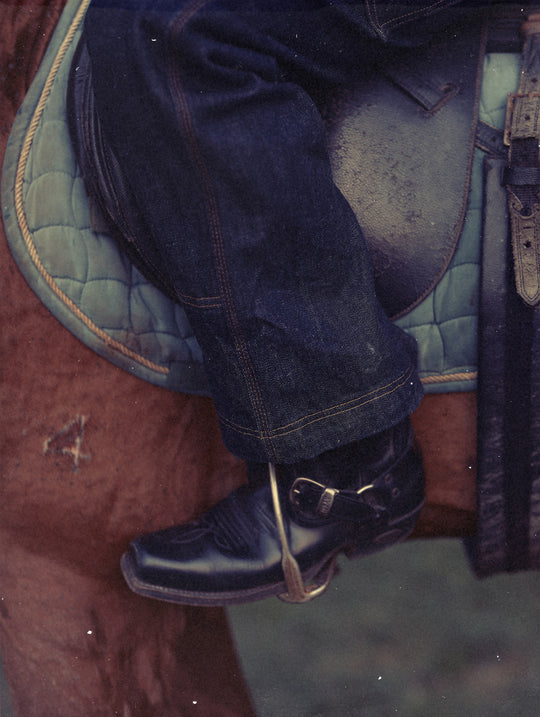 16.4 OZ Western Logger Wide-Leg jeans