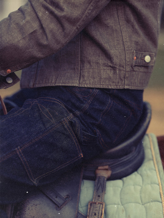 16.4 OZ Western Logger Wide-Leg jeans