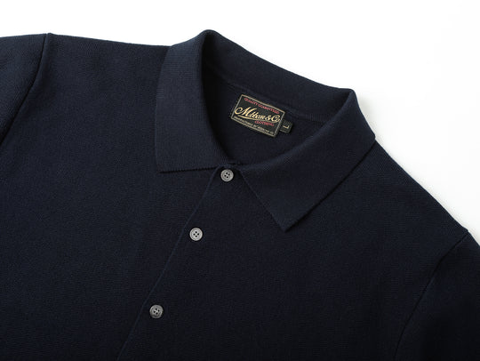 Polo Knit Cardigan