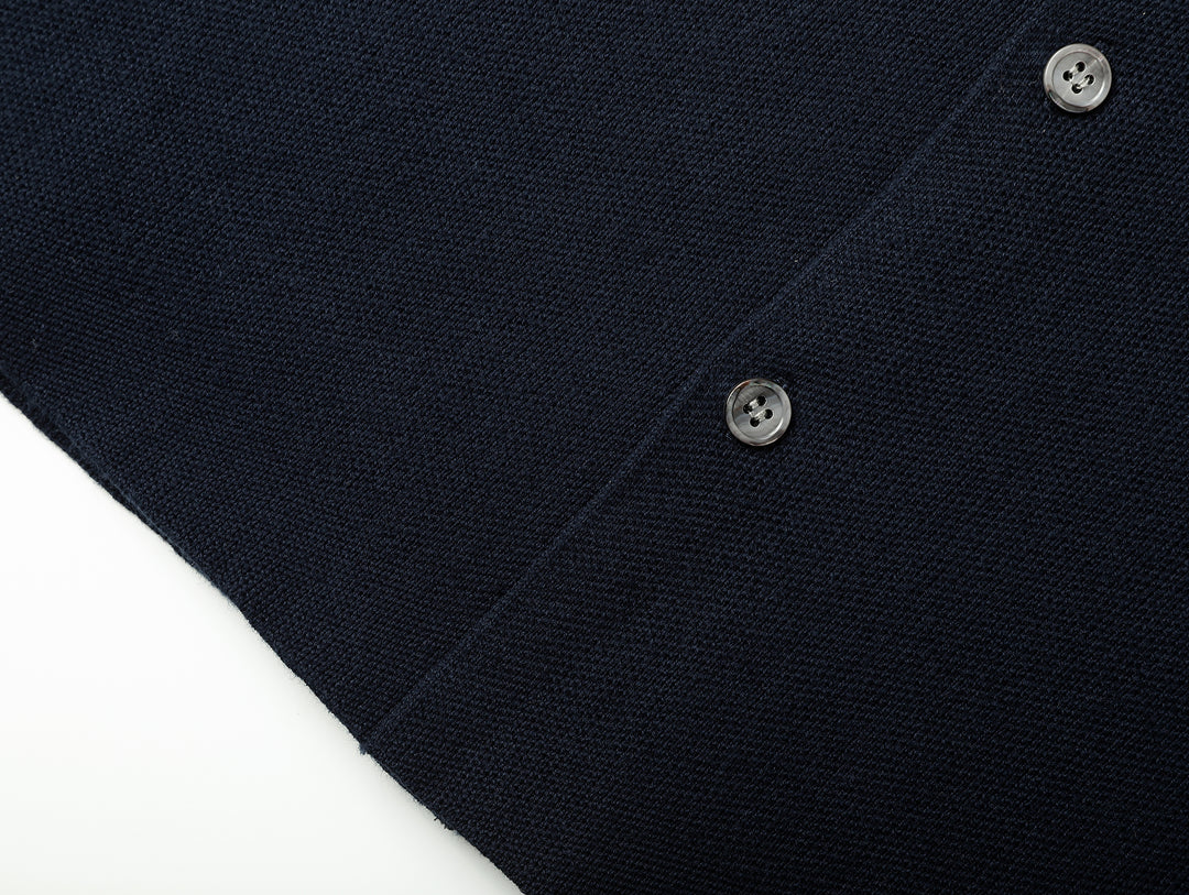 Polo Knit Cardigan