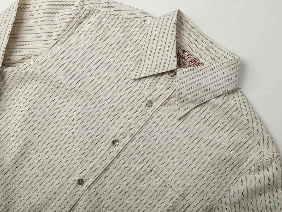 Long-Point Button-Down Shirt