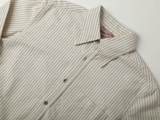Long-Point Button-Down Shirt