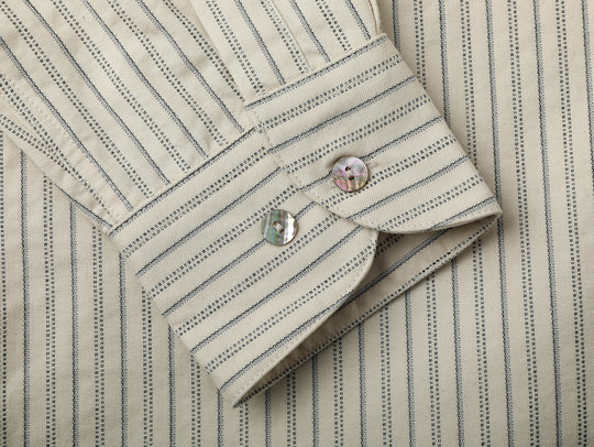 Long-Point Button-Down Shirt