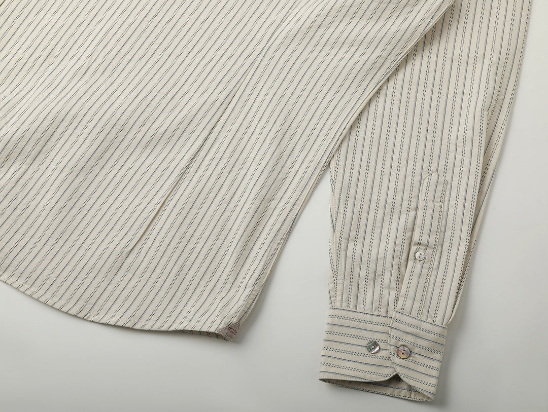 Long-Point Button-Down Shirt