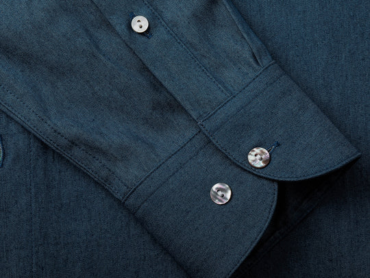 Riviera One-Piece Collar Denim Shirt