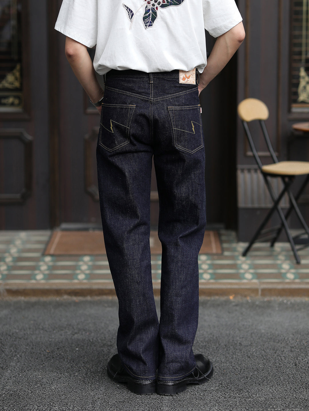 16.5OZ Classic Straight-Fit jeans