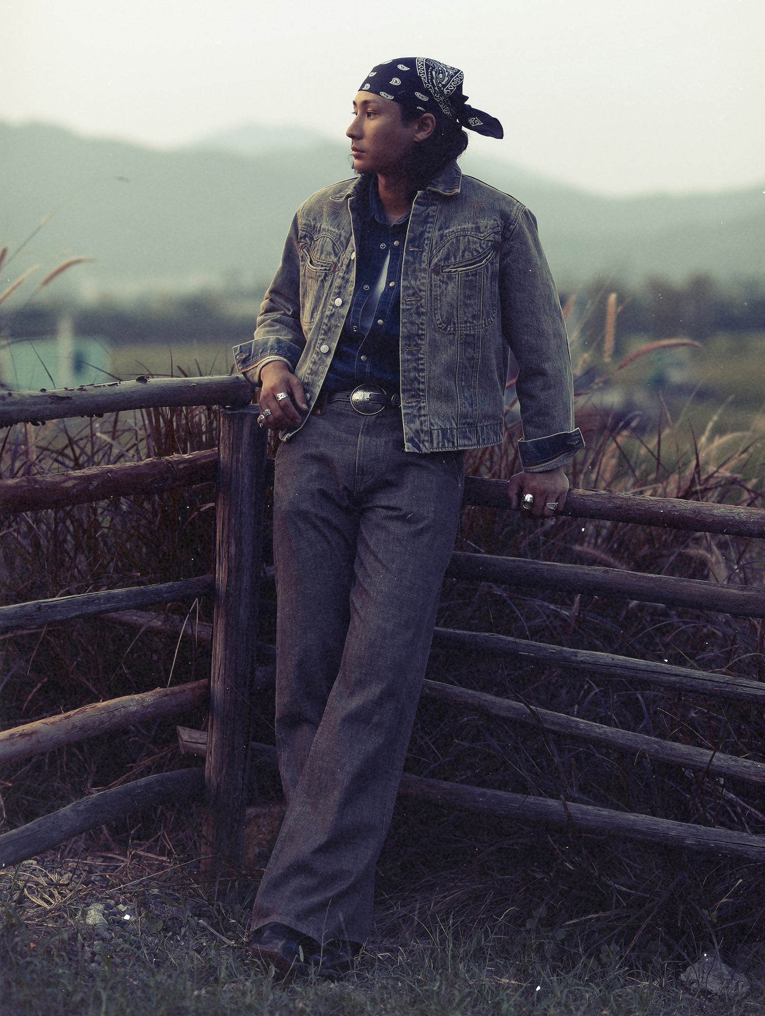 Western Series Mud-Dyed Washed Western Riders Jacket|mbbcar