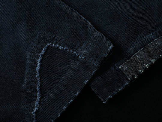 Mvc&Co. 717# Patchwork corduroy wide-leg pants