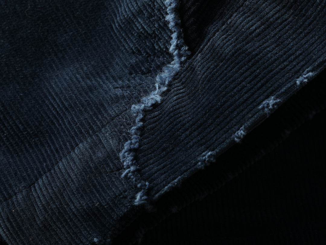 Mvc&Co. 717# Patchwork corduroy wide-leg pants