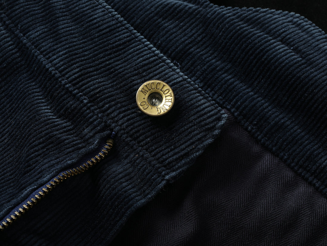 Mvc&Co. 717# Patchwork corduroy wide-leg pants