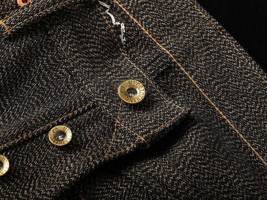 Mvc&Co. 719# Salt-and-Pepper Straight-Fit jeans