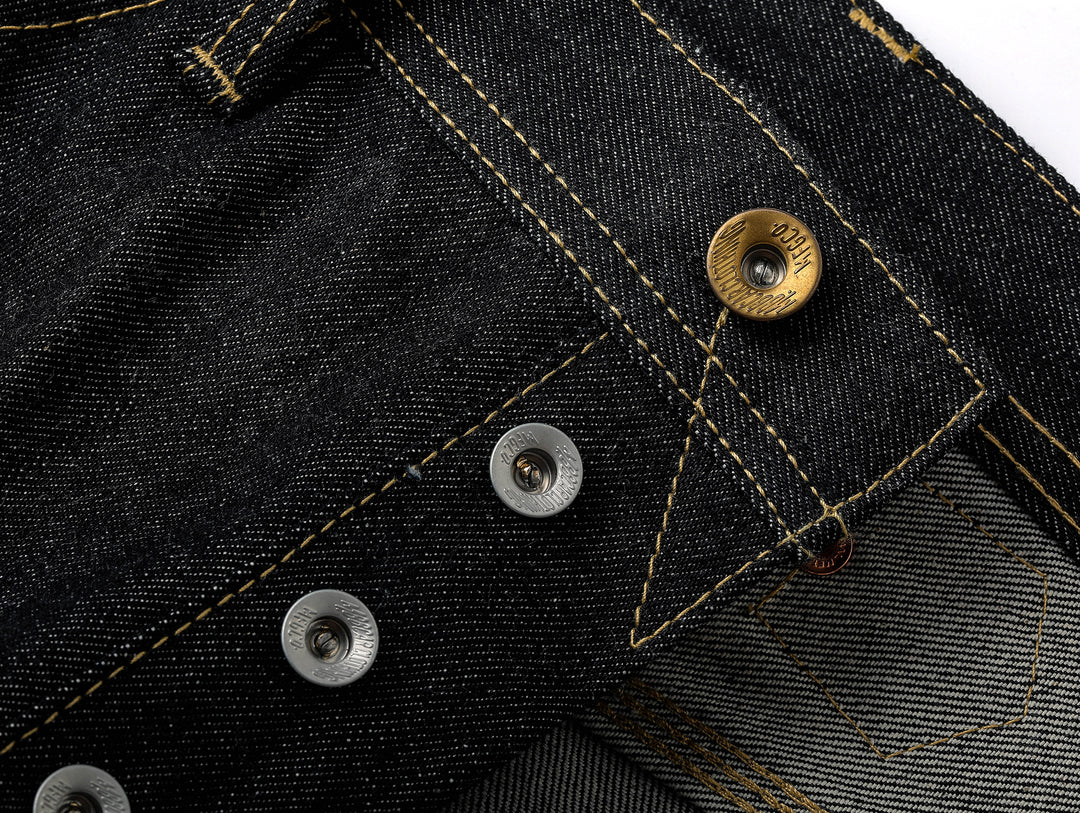 1930s Cowboy Selvedge Denim Wide-Leg jeans