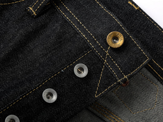 1930s Cowboy Selvedge Denim Wide-Leg jeans