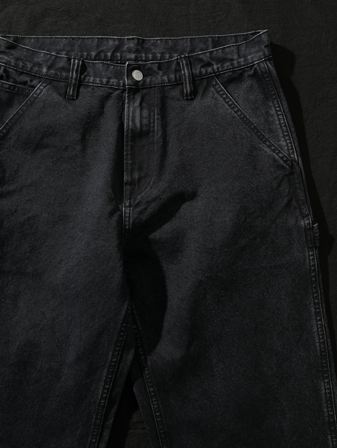 Distressed Wash B11 Lumberjack Wide-Leg jeans