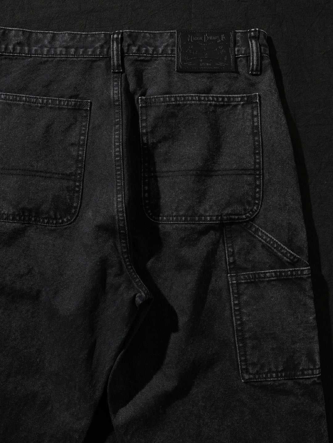 Distressed Wash B11 Lumberjack Wide-Leg jeans