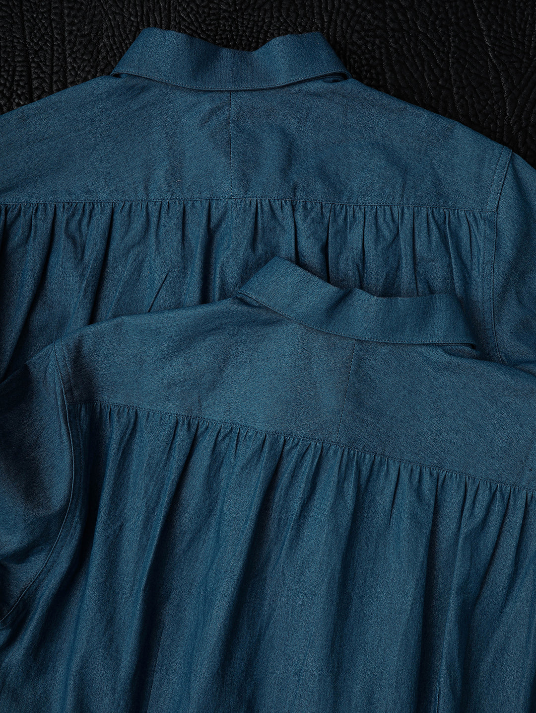 Riviera One-Piece Collar Denim Shirt