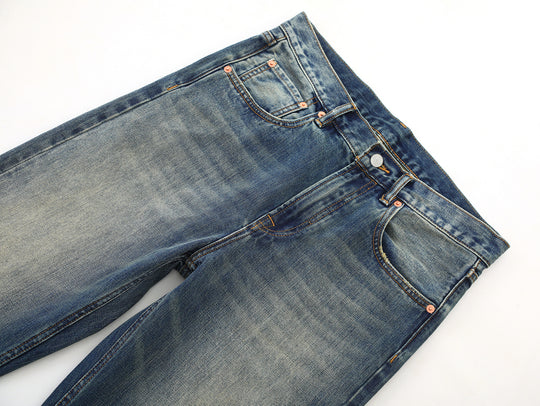 Nevada Wash Selvedge Denim Flared jeans