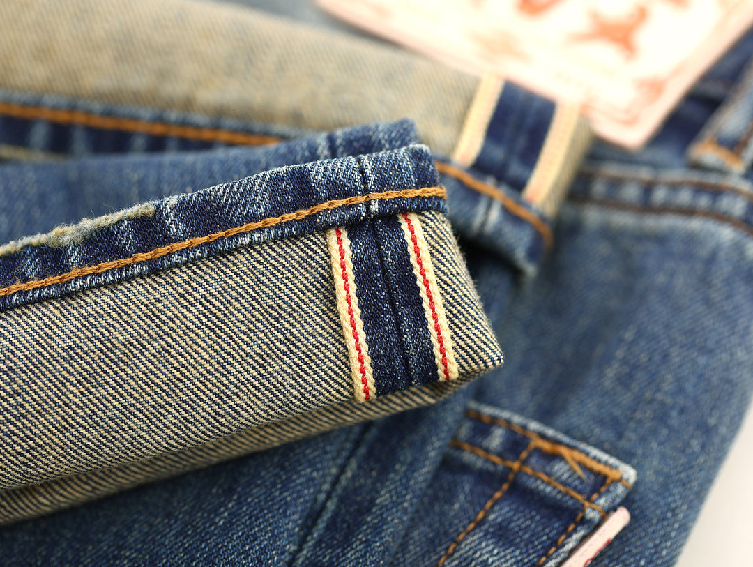 Nevada Wash Selvedge Denim Flared jeans