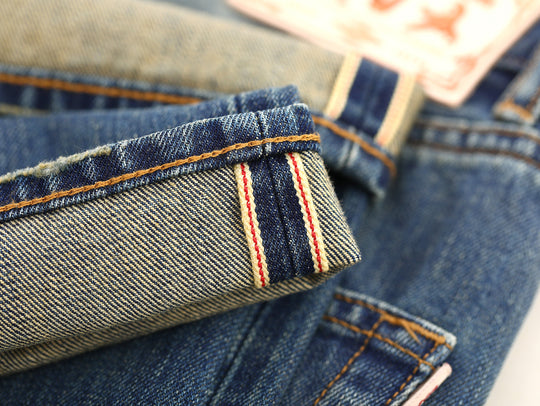 Nevada Wash Selvedge Denim Flared jeans