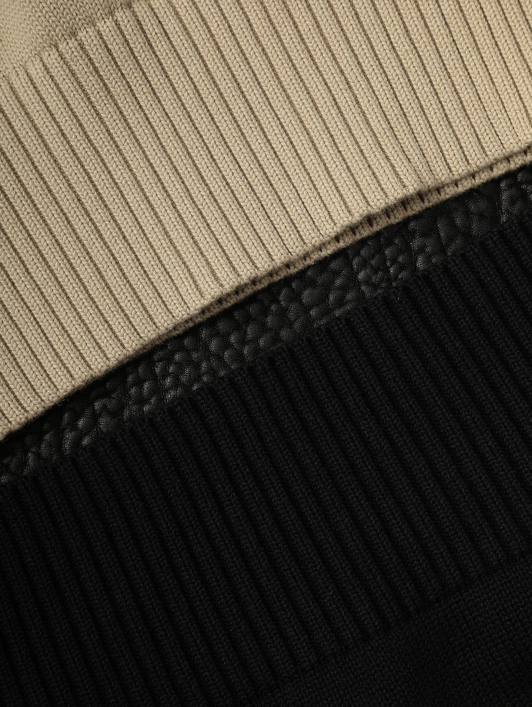 Ivy-Style Crewneck Sport Sweater-Apricot