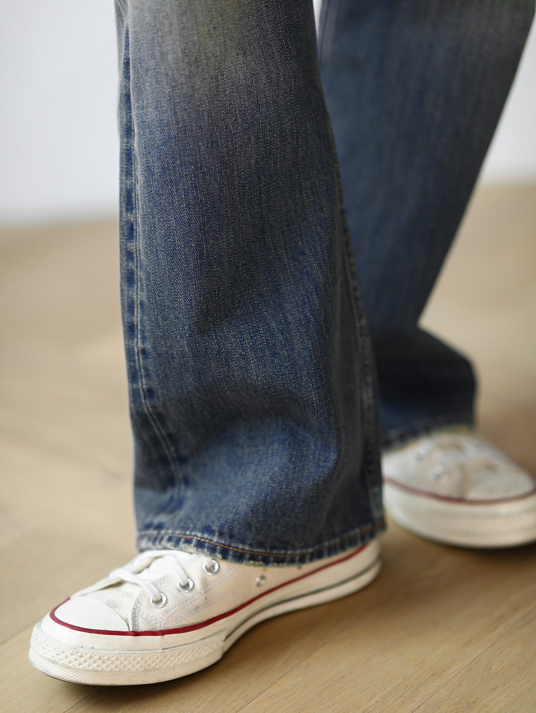 Nevada Wash Selvedge Denim Flared jeans
