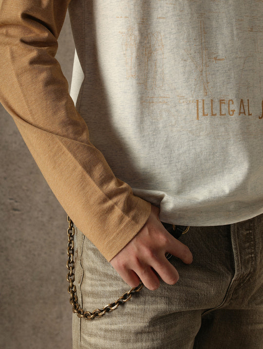 “Expired Patent Club” Raglan Sleeve T-shirt