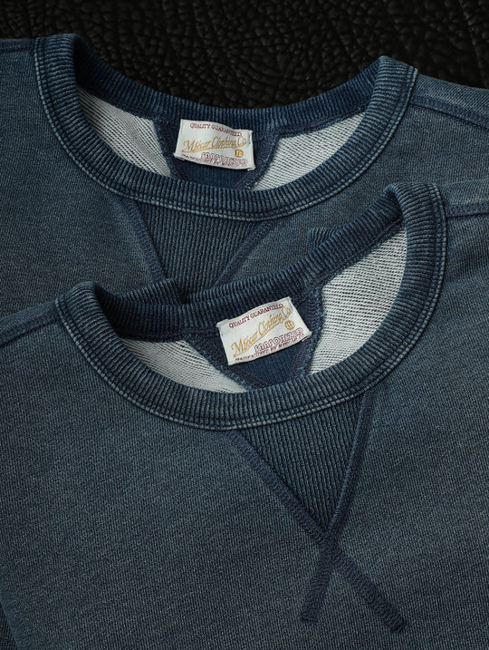 Sun-Faded Indigo Sweatshirt