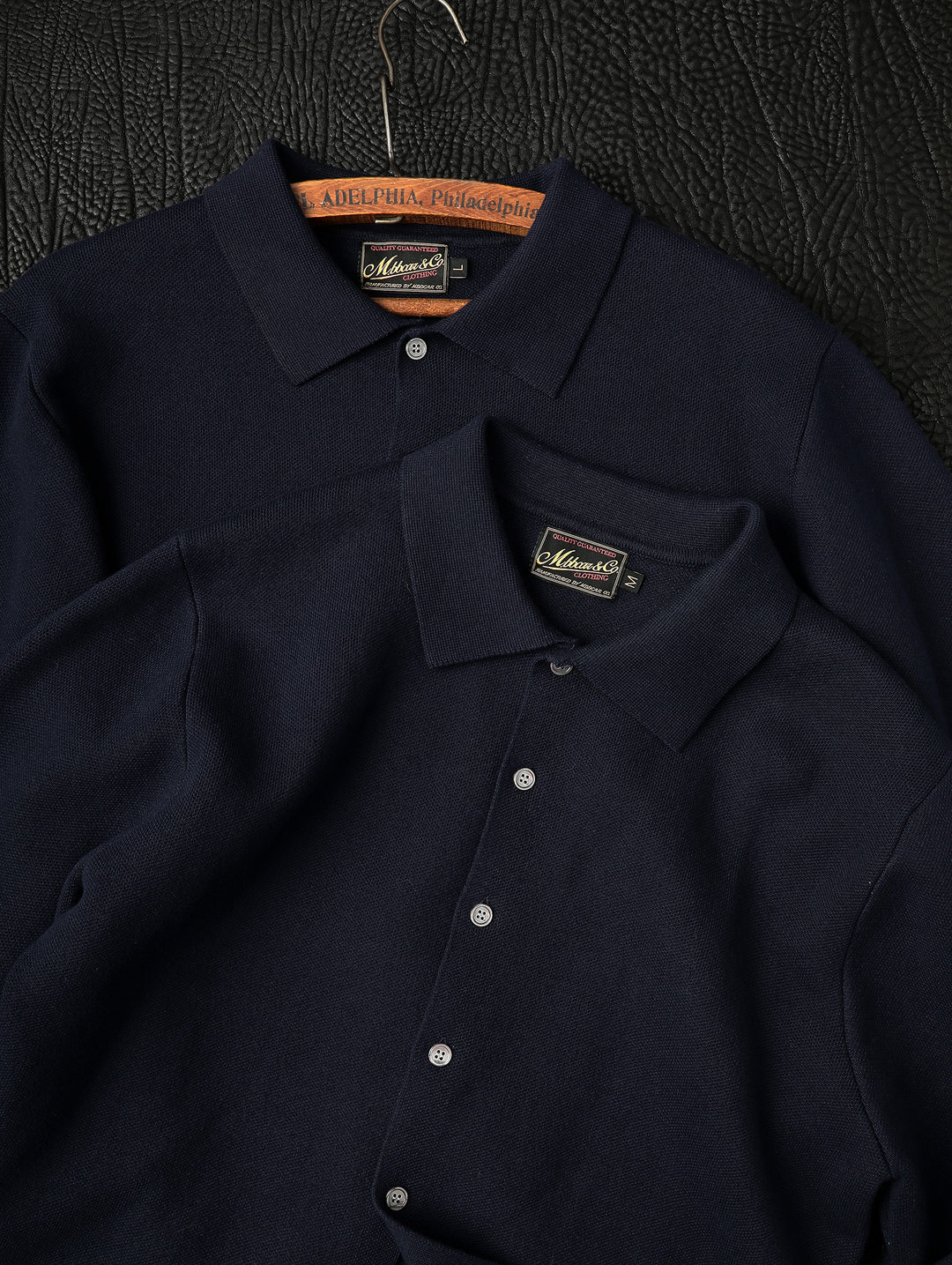Polo Knit Cardigan