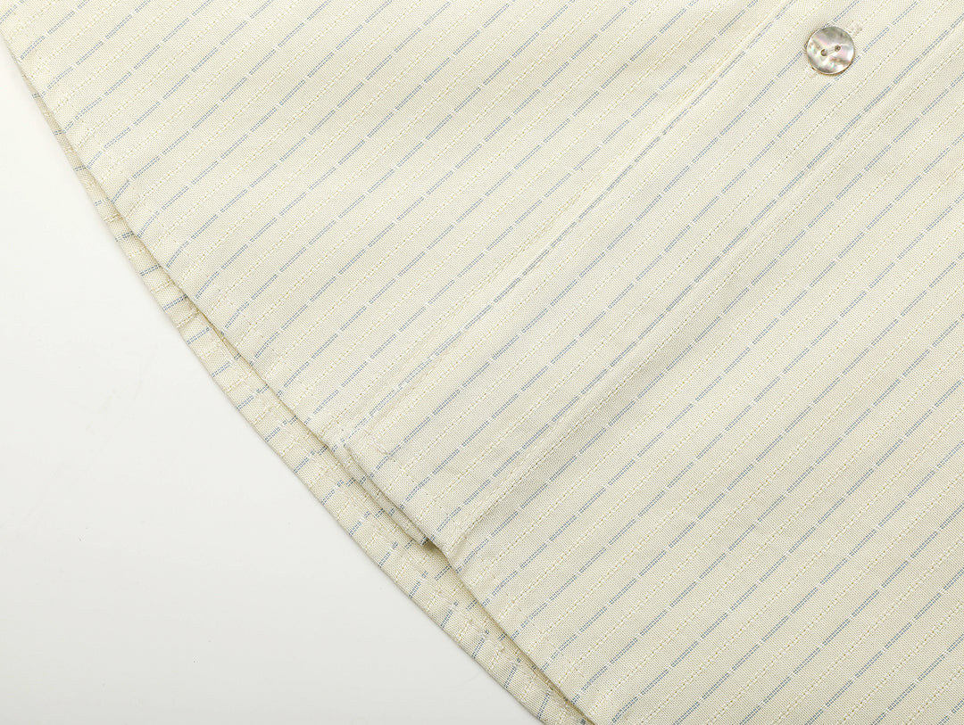 Riviera One-Piece Collar Striped Jacquard shirt