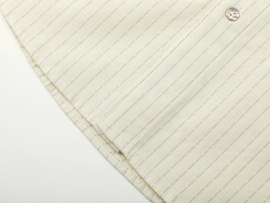 Riviera One-Piece Collar Striped Jacquard shirt