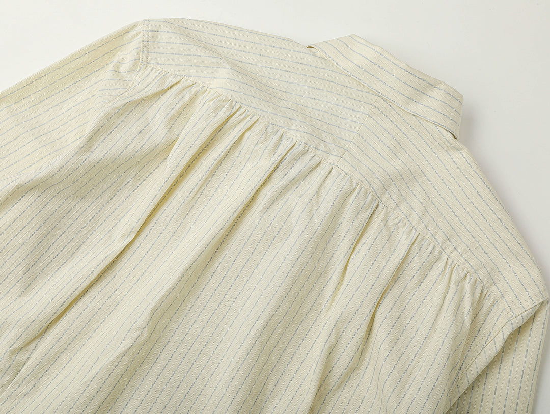 Riviera One-Piece Collar Striped Jacquard shirt