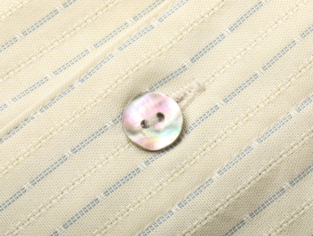 Riviera One-Piece Collar Striped Jacquard shirt