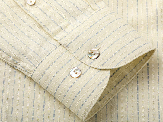 Riviera One-Piece Collar Striped Jacquard shirt