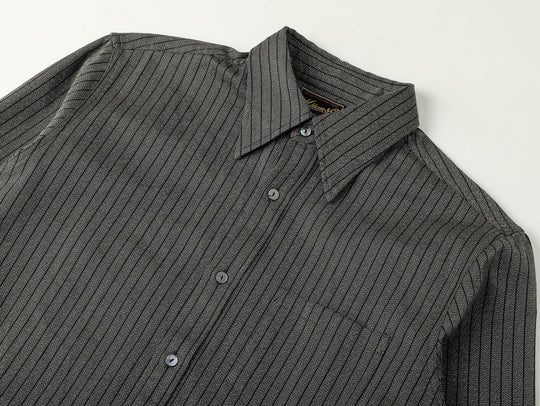 Long-Point Button-Down Work shirt