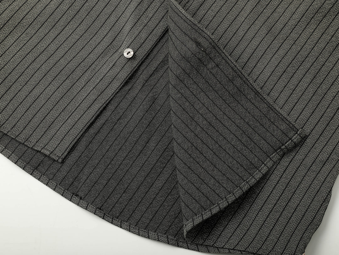 Long-Point Button-Down Work shirt