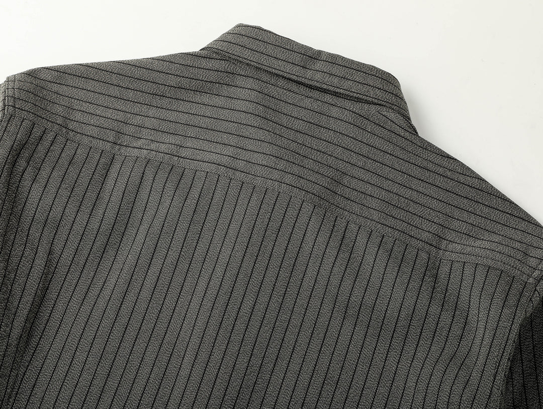 Long-Point Button-Down Work shirt
