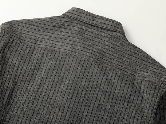 Long-Point Button-Down Work shirt
